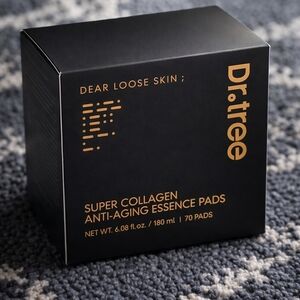 Black Super Collagen Anti-Aging Essence Pads